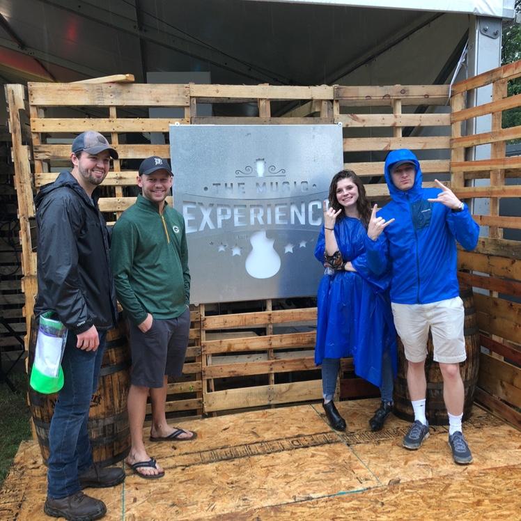 Got drenched at Bourbon and Beyond