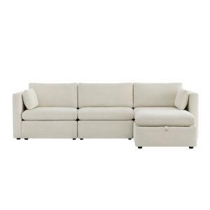 Delaney 4-Seat Modular Sofa | Wide Comfortable Seats