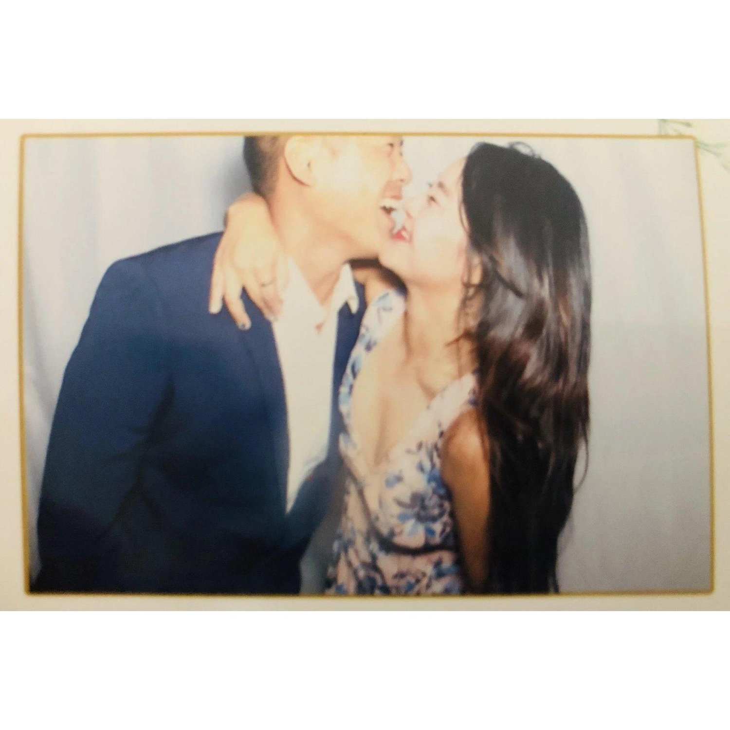 This photo came out way better than we expected. We love laughing:)