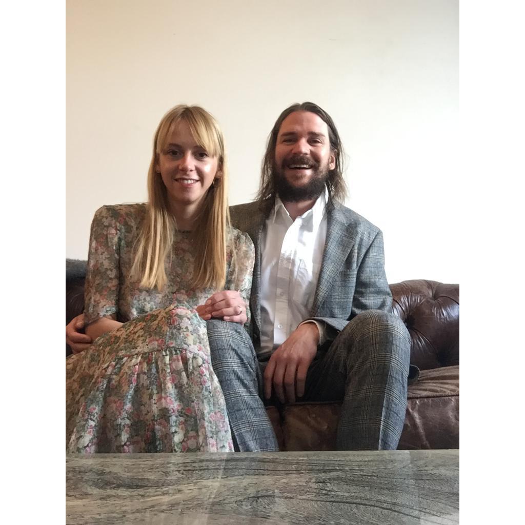 Closeup of the beautiful Florence and Mike