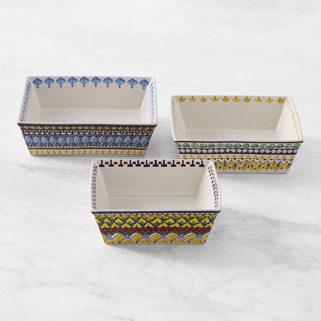 Williams Sonoma Sicily Stoneware Bakers, Set of 3