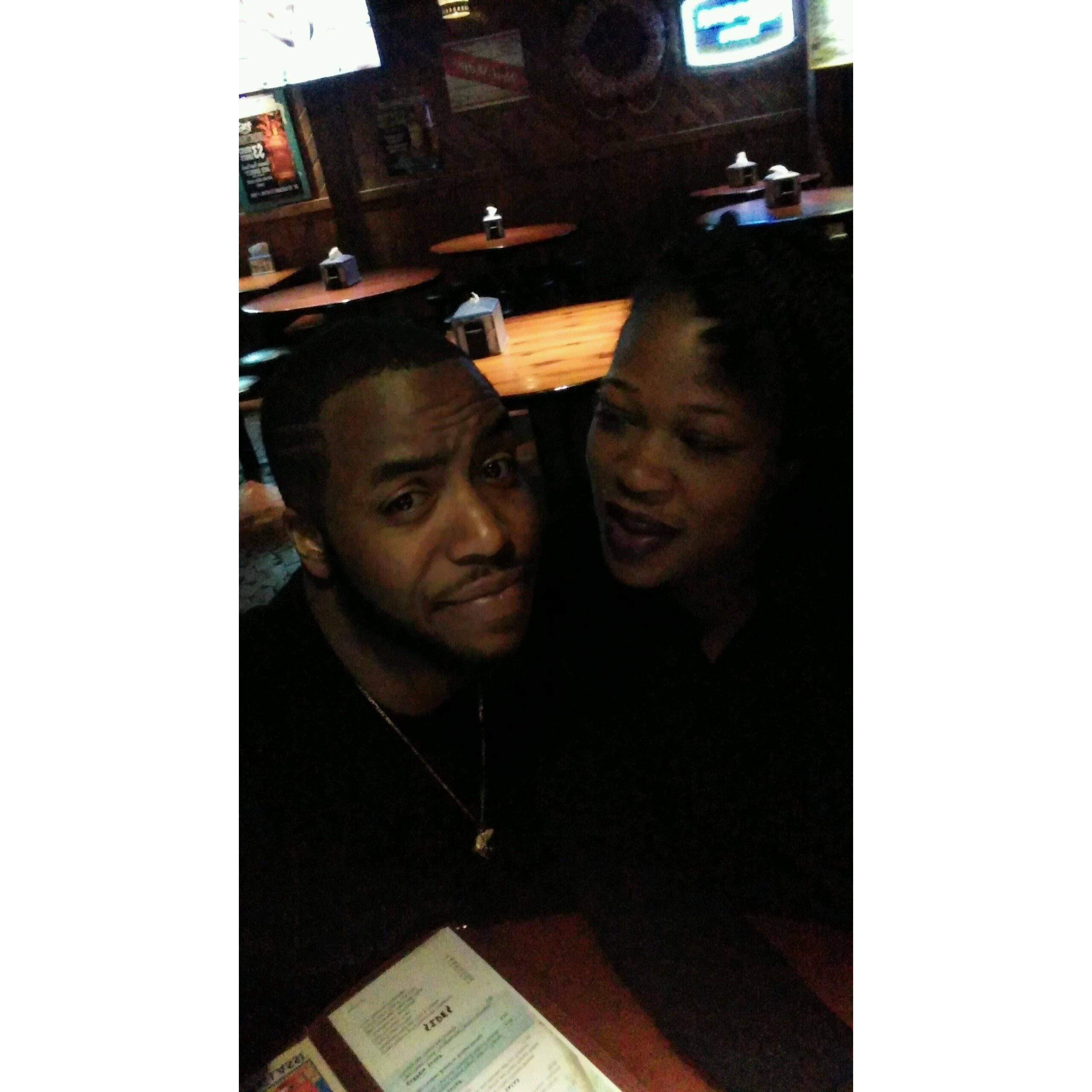On our Jia baby moon in Dayton