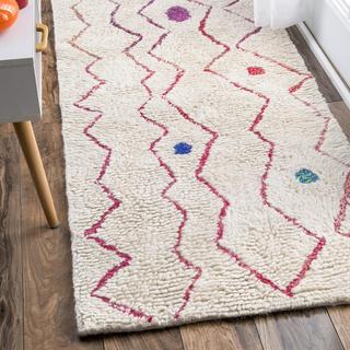 Hand Tufted Ninfa Moroccan Shag Runner