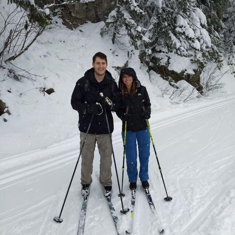The Skurniks convinced me I'd enjoy cross-country skiing