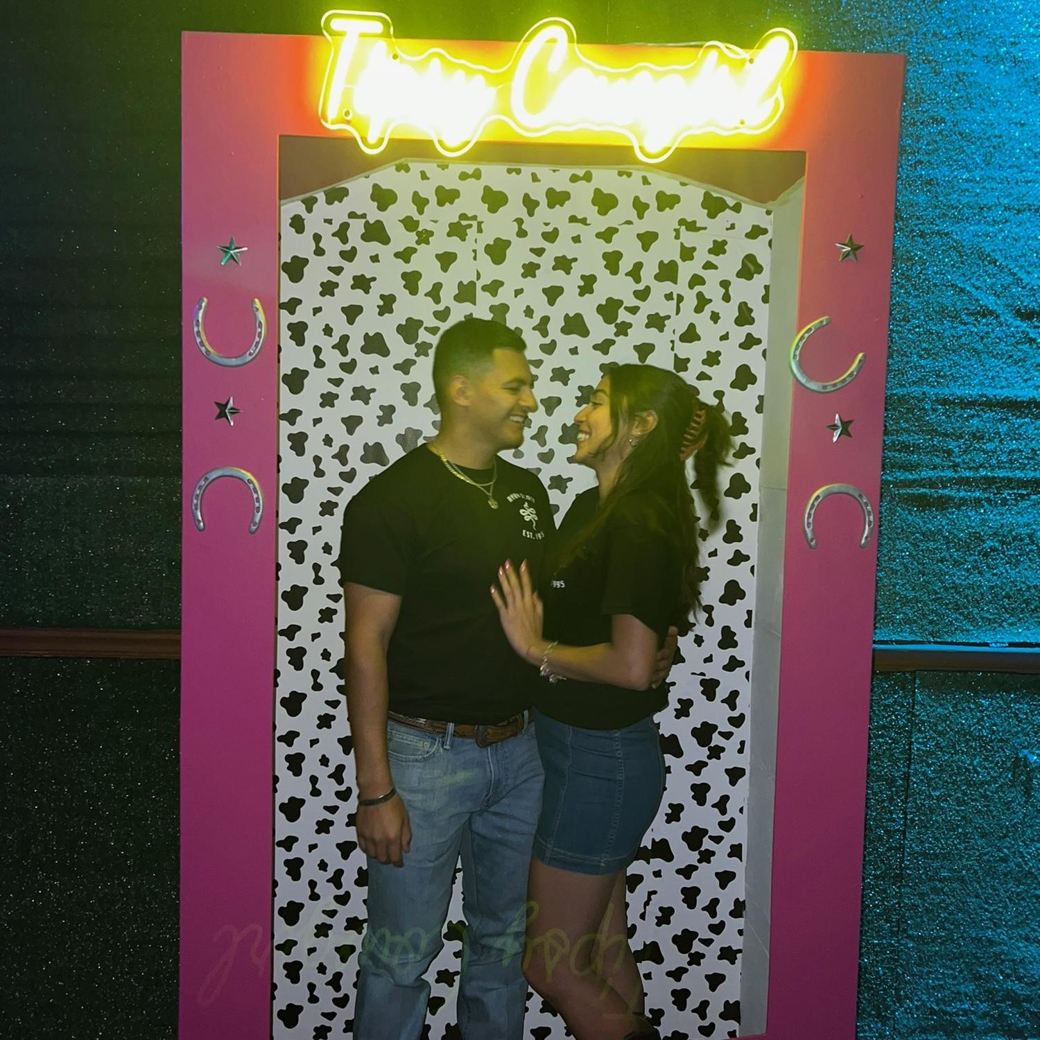 Us in our boots again! You will see us on the dancefloor for sure.