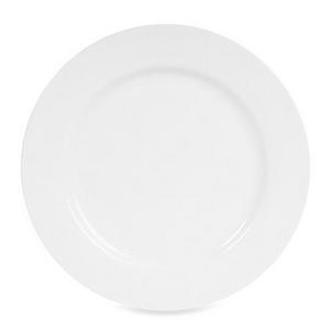 Nevaeh White by Fitz and Floyd - Nevaeh White® by Fitz and Floyd® Rim Dinner Plate