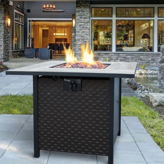 Oakley Gas Fire Table - Landmann