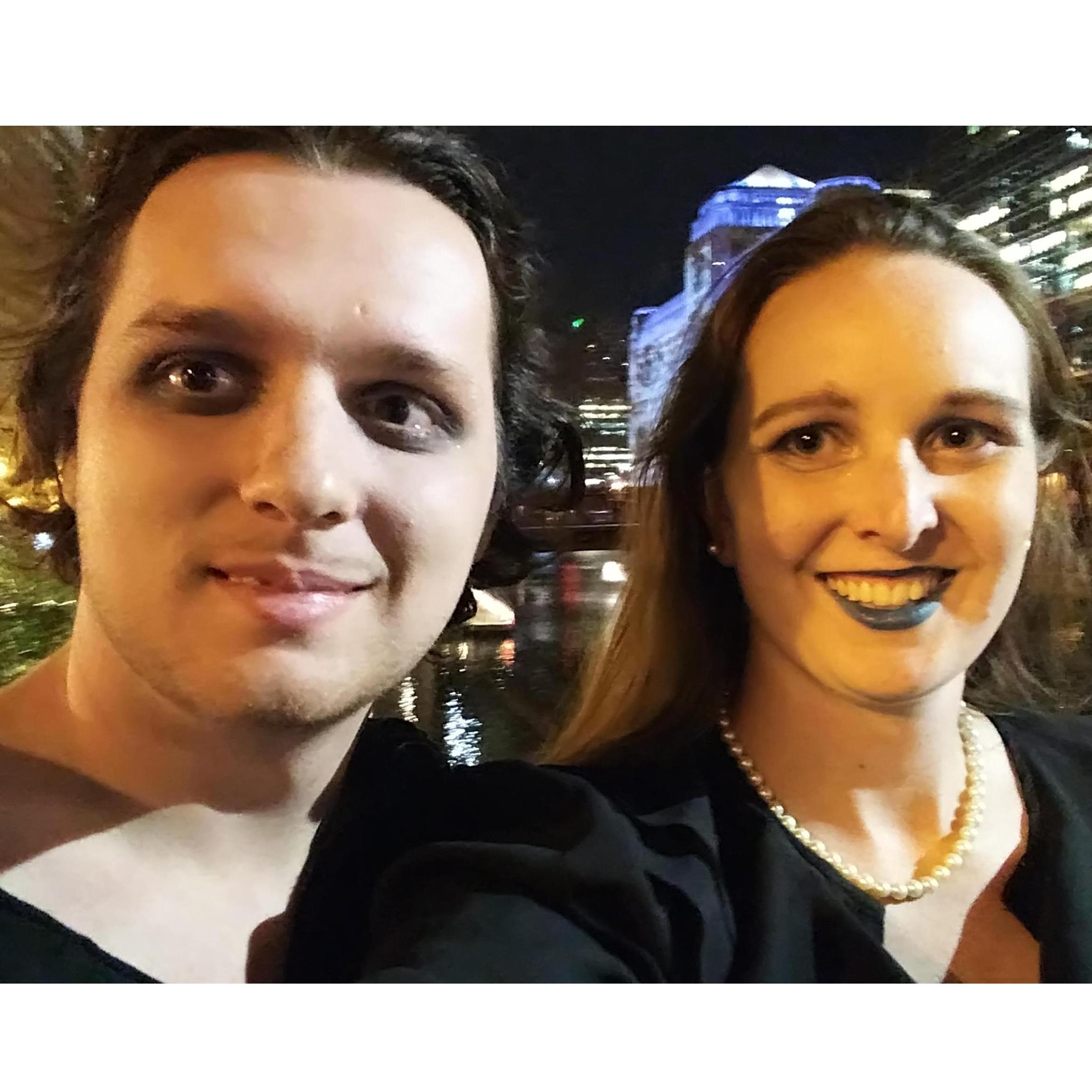 One of the best times we've had together was seeing Alestorm perform in Chicago and exploring the city.