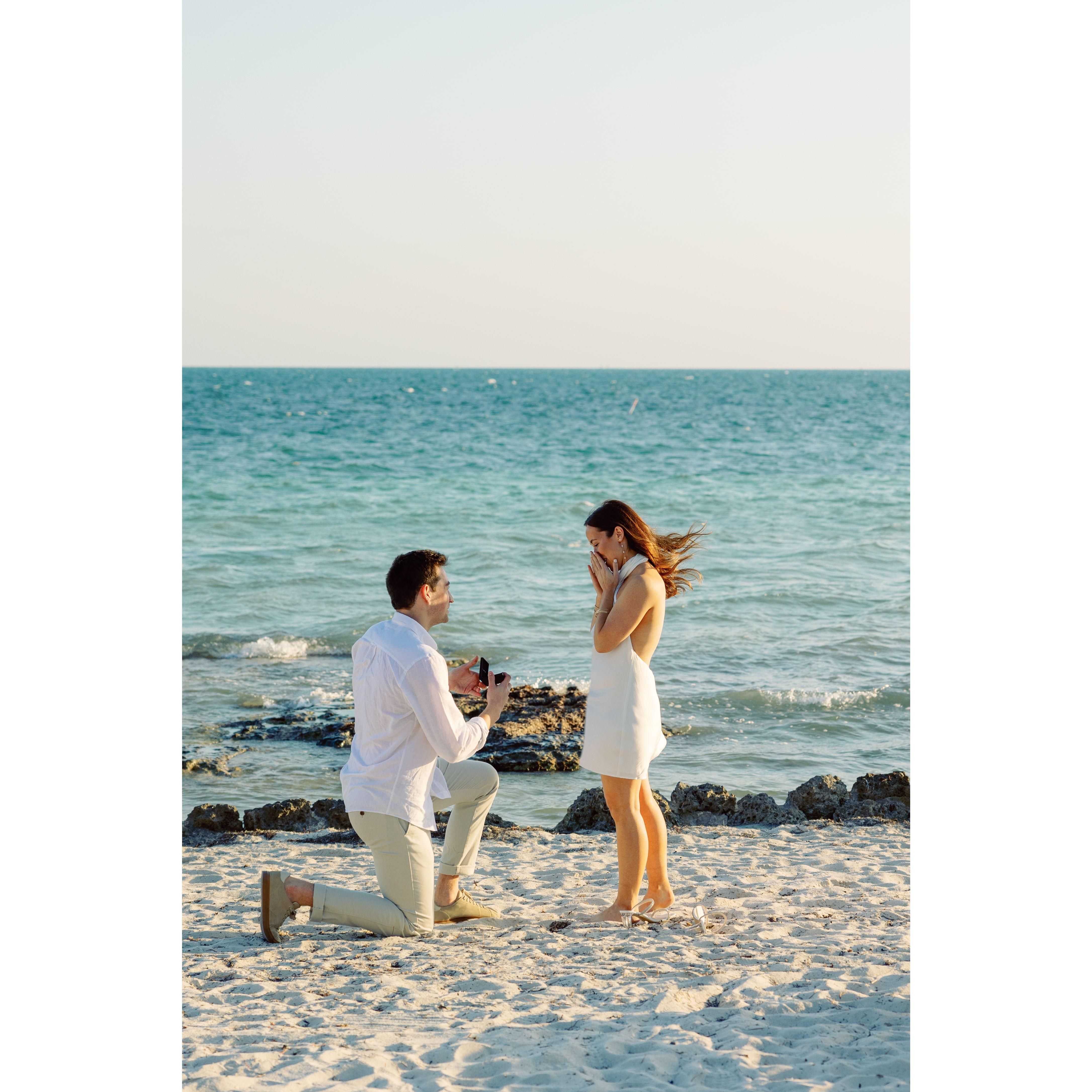Our engagement in Key West, Florida.