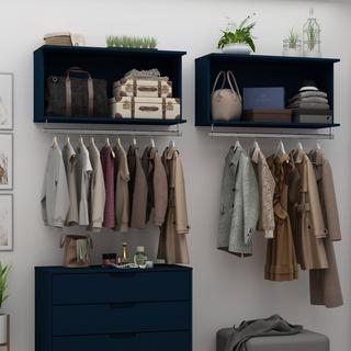Rockefeller Rectangular Floating Hanging Closet