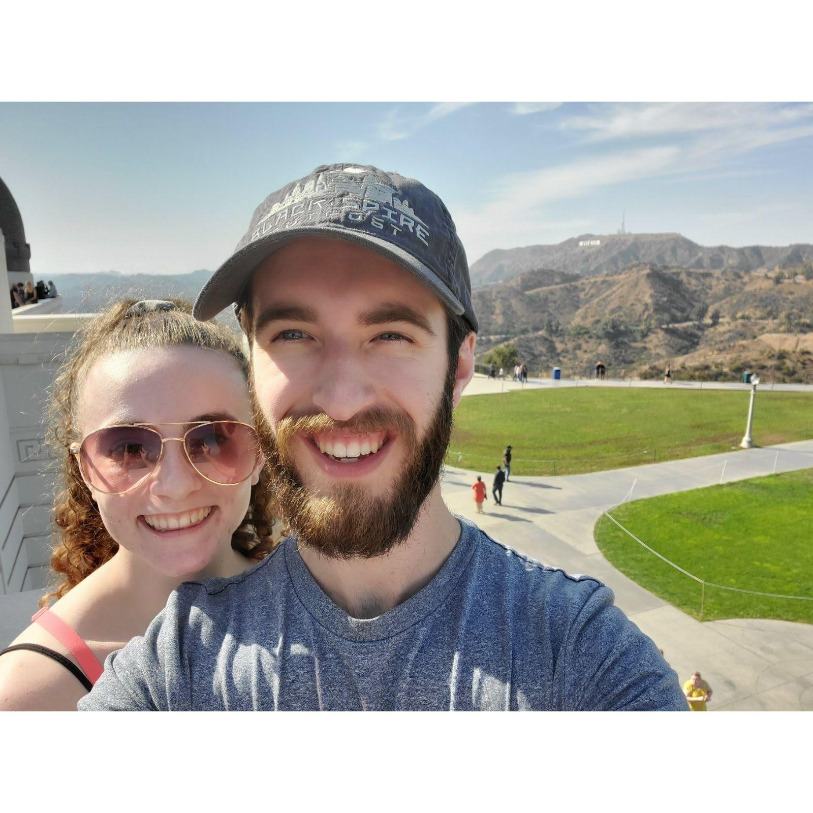 Exploring Griffith Park on Trevor's 22nd birthday