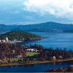 Lake Coeur d'Alene and Surrounding Area
