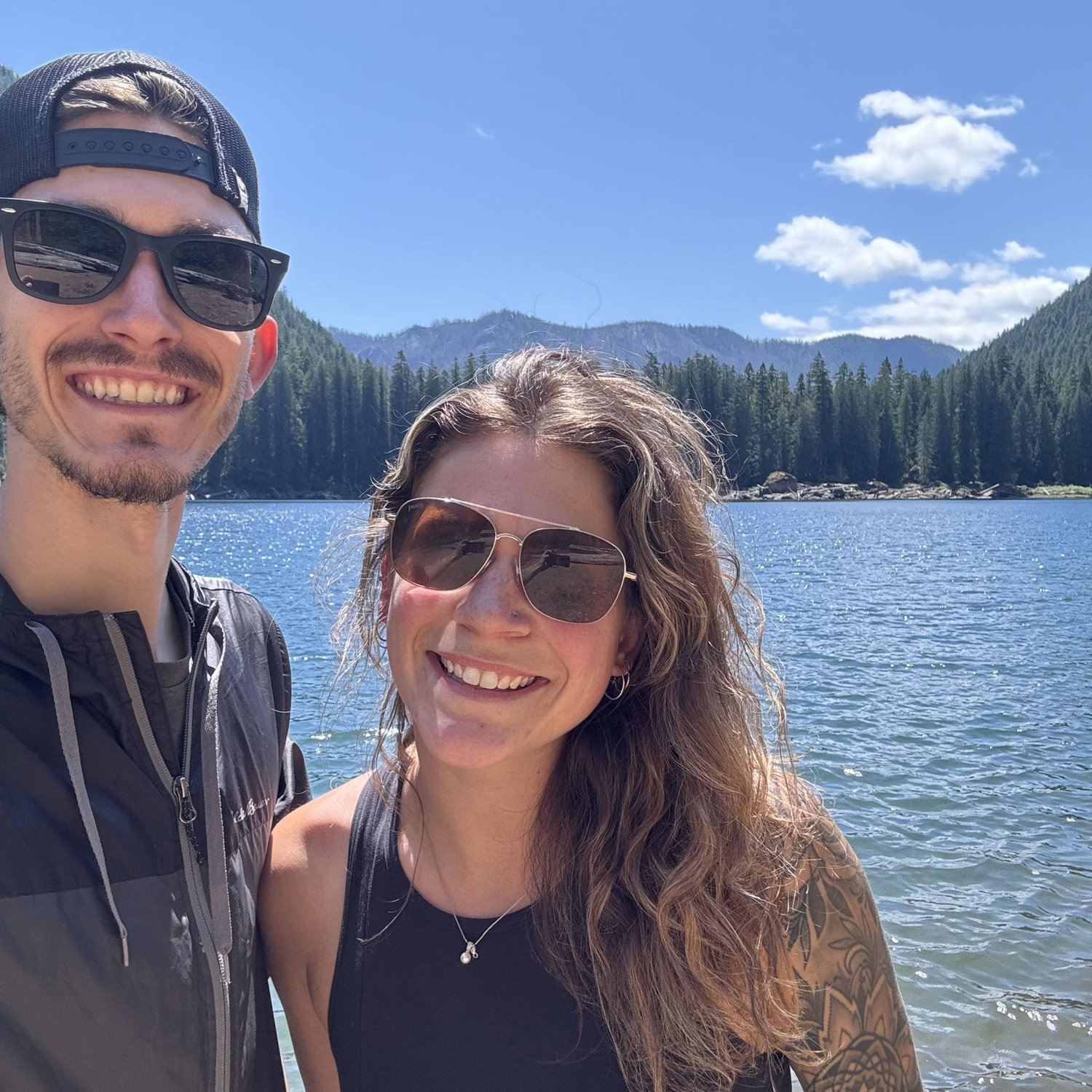 First backpacking trip, Lena Lake, Olympic National Park
