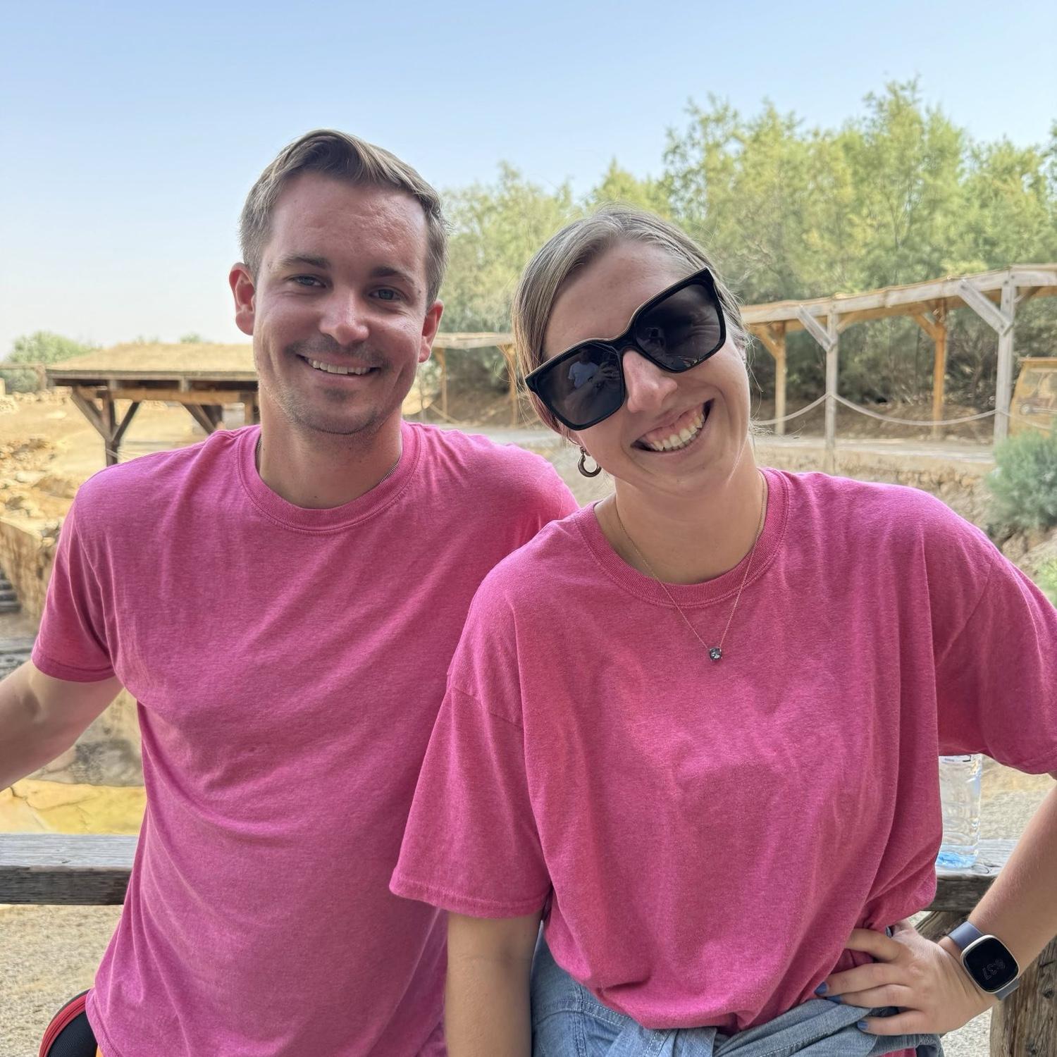 One of our first photos taken together