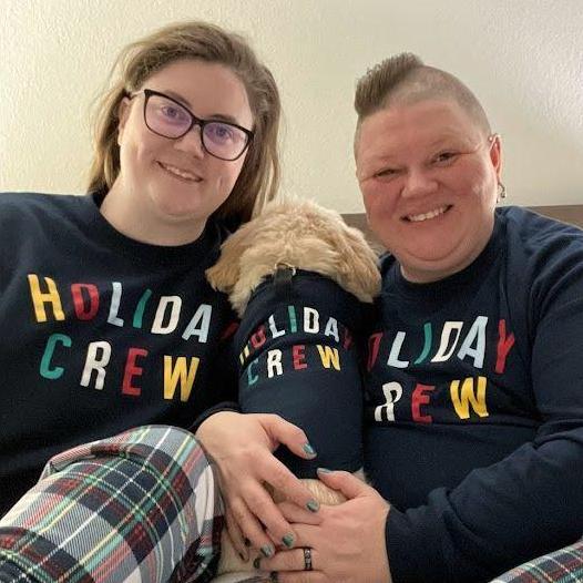 Christmas pajamas and torturing the dog [Dec 2022]