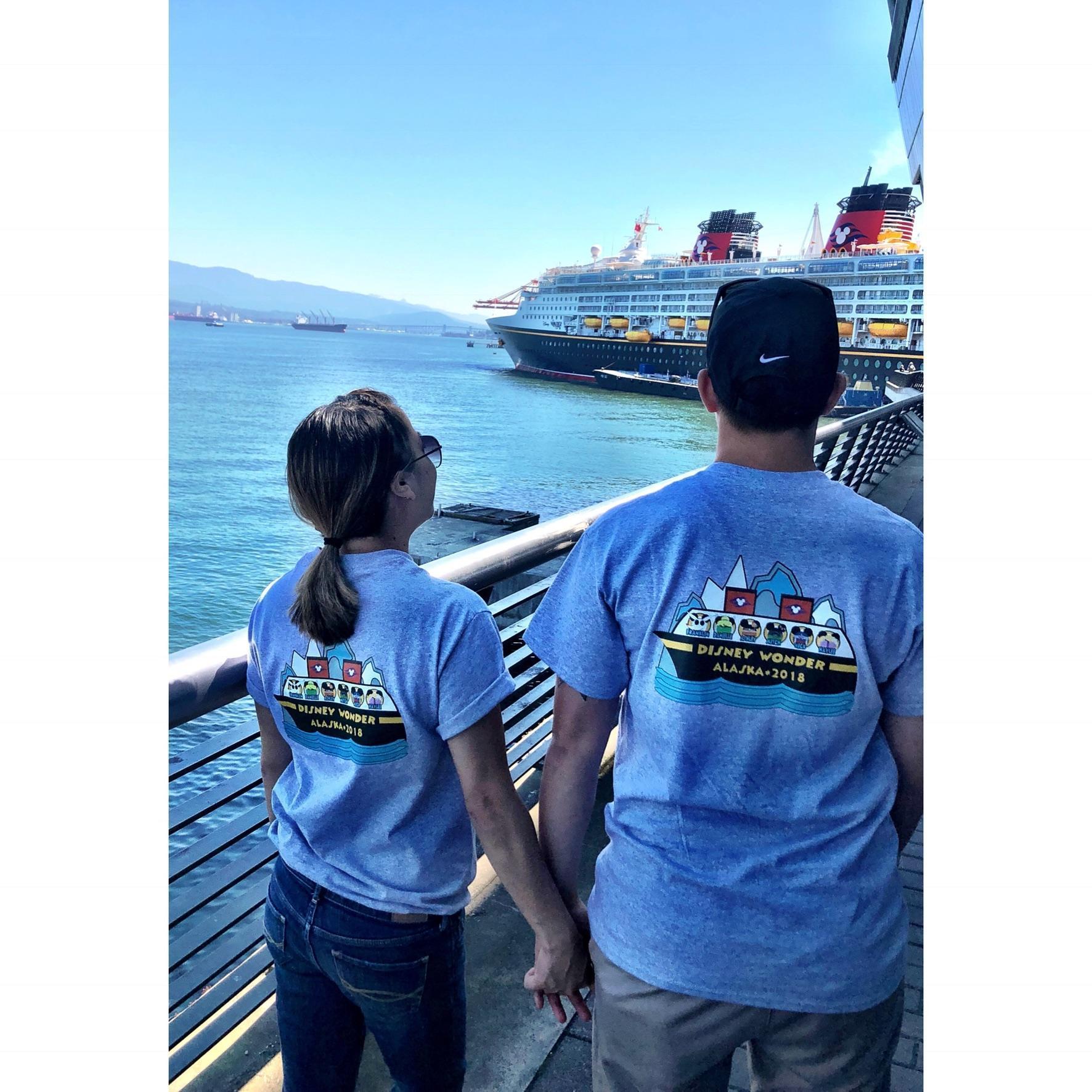 Disney Wonder, Alaska 2018