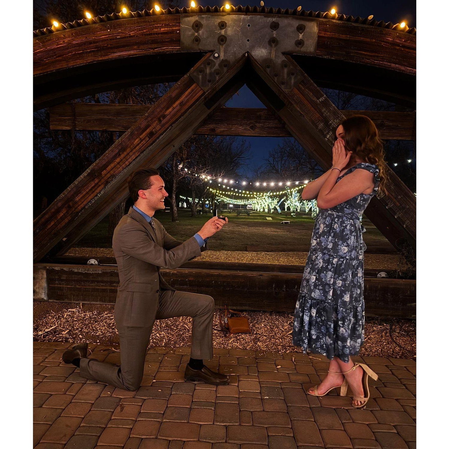 Popping the question on February 8th, 2025!