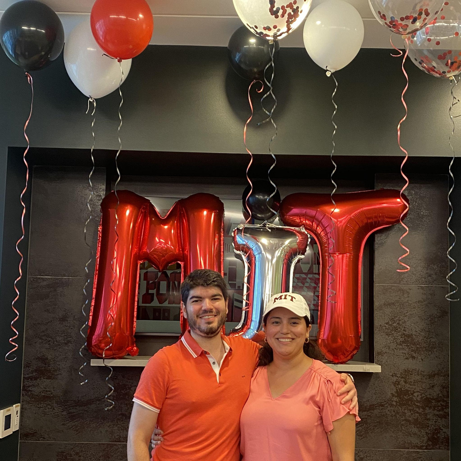 Celebrating Jennifer's acceptance into MIT!