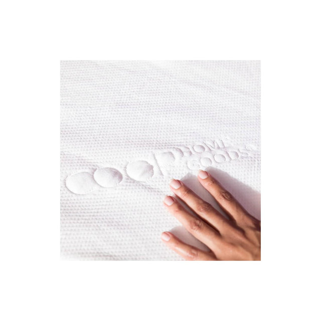 Coop Home Goods 60"x 80" Premium Bamboo Mattress Protector - Waterproof Mattress Cover - OEKO-TEX Certified - Queen White