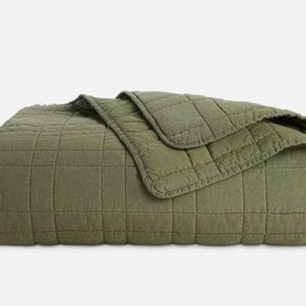 Washed European Linen Quilt