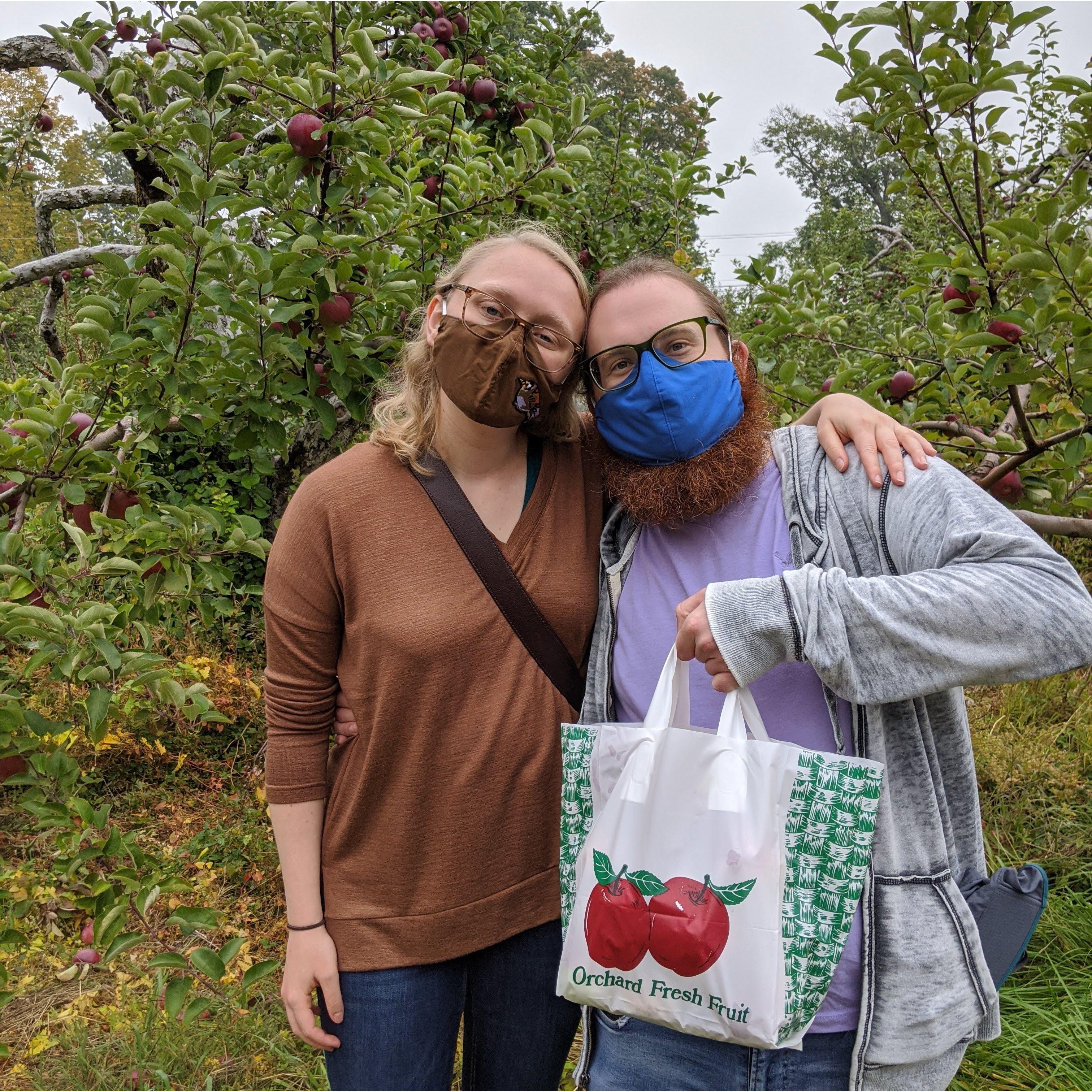 Apple picking is so ubiquitous in New England that even a global pandemic couldn't stop us.