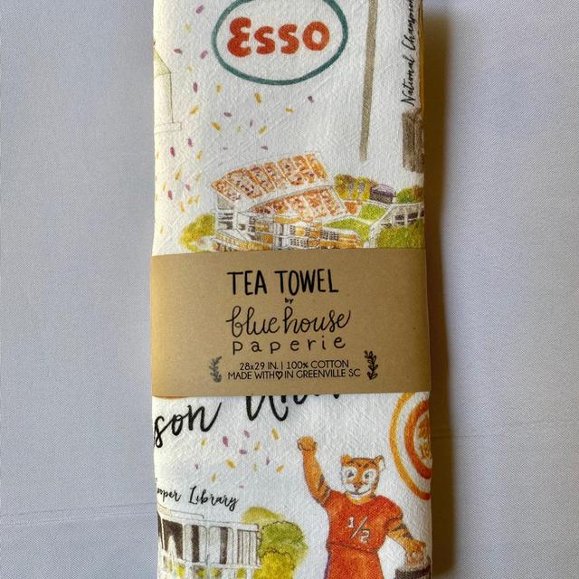 Clemson Tea Towel