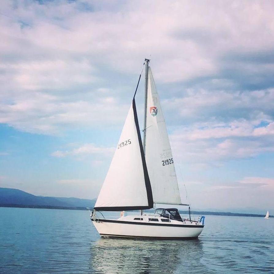 Our sailboat Sunburst