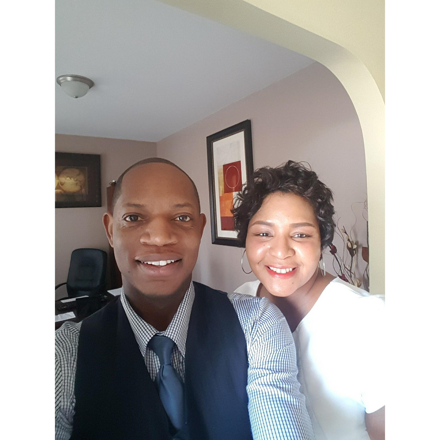 On our way to church