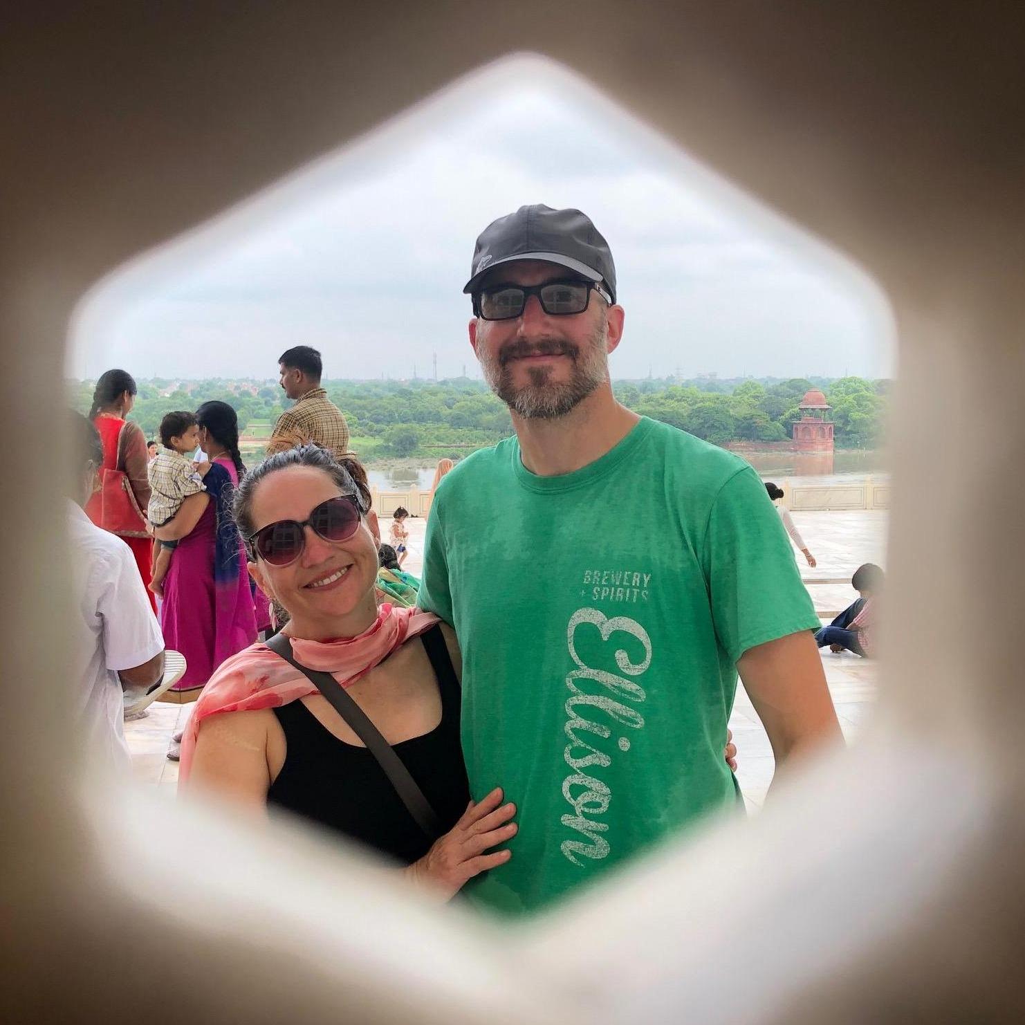 Agra Fort in Agra India