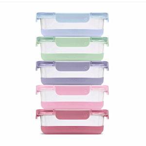 Ello Duraglass Refresh™ Meal Prep Containers, Set of 5