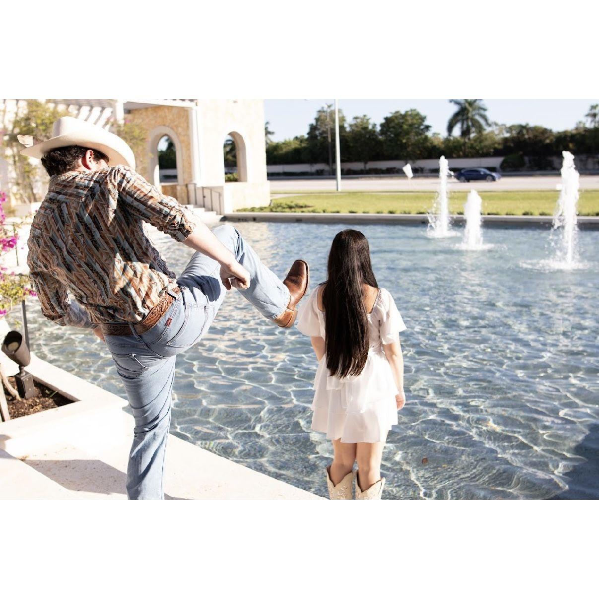 Danny’s favorite engagement photo!