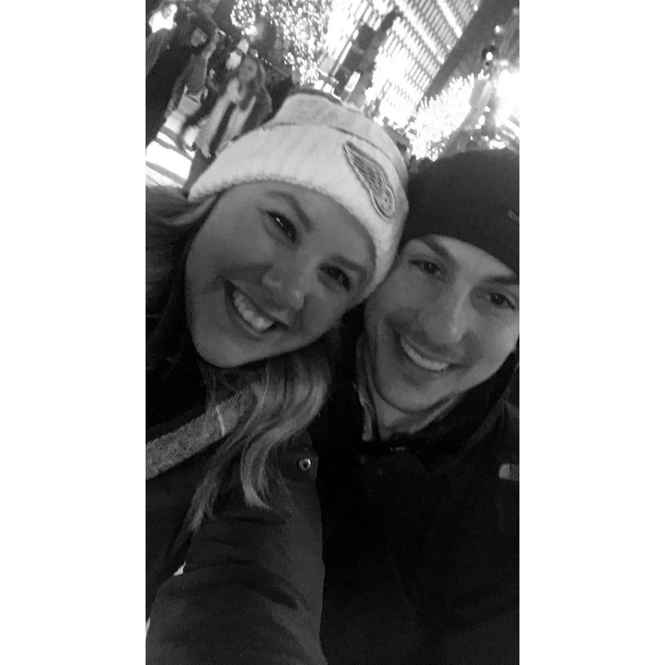 First picture together. Jan. 1st 2017.