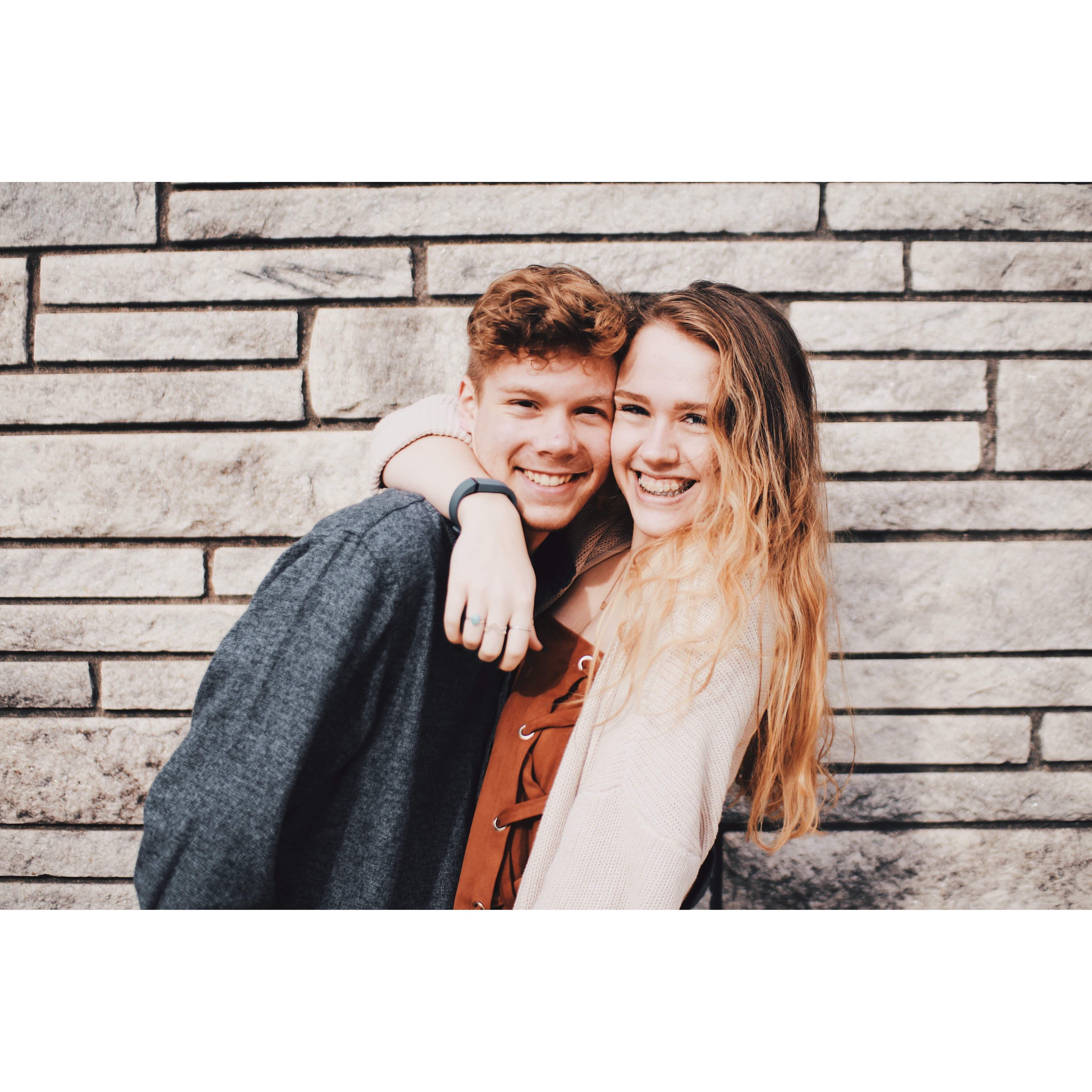 first shoot with hannah in 2018.