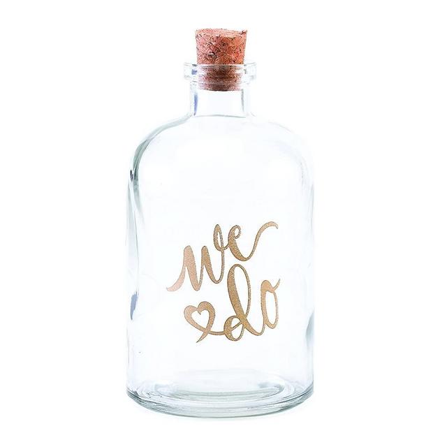 Hortense B. Hewitt Sand Ceremony Decanter, 5.5-Inch, We Do
