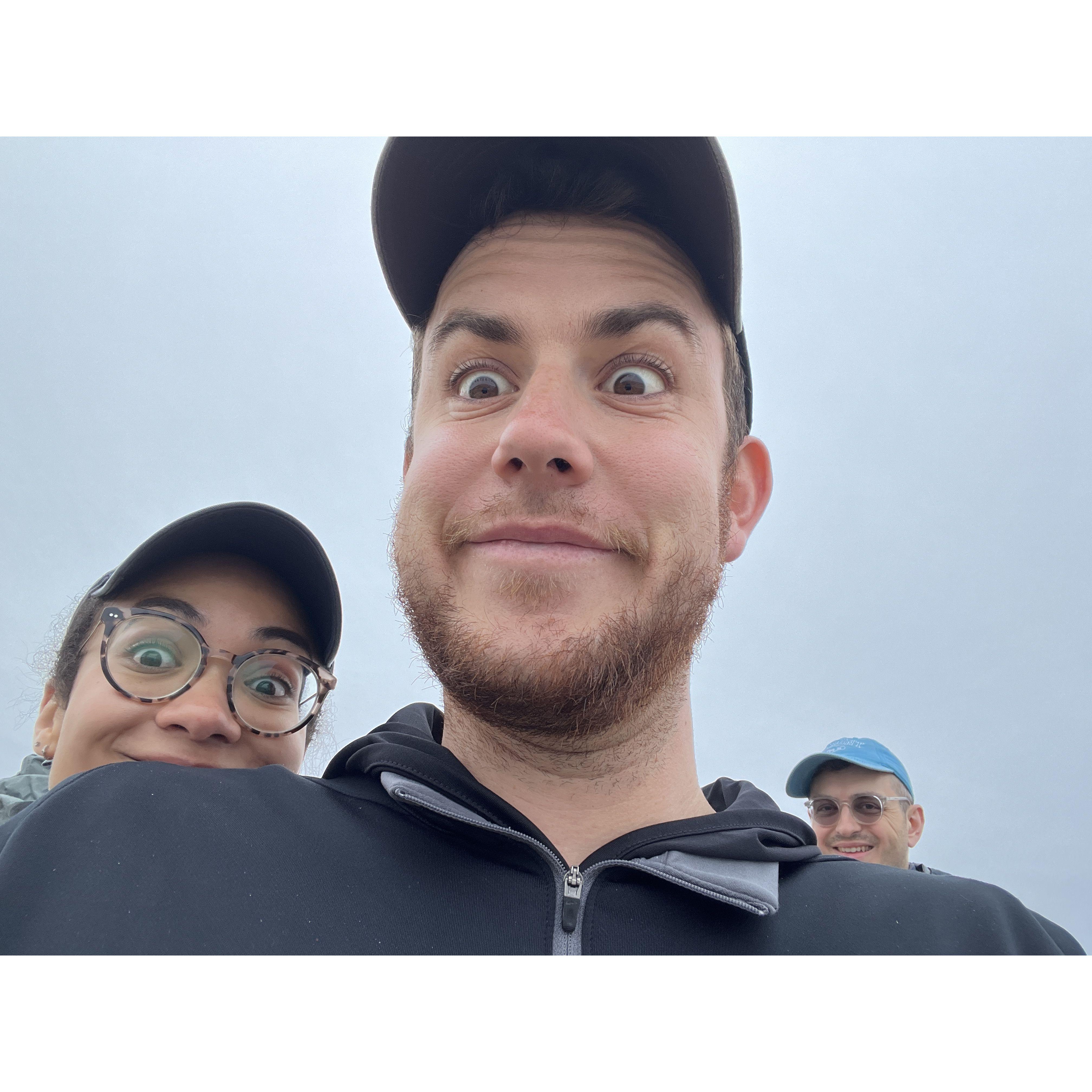 More goofy faces featuring Ted Herod