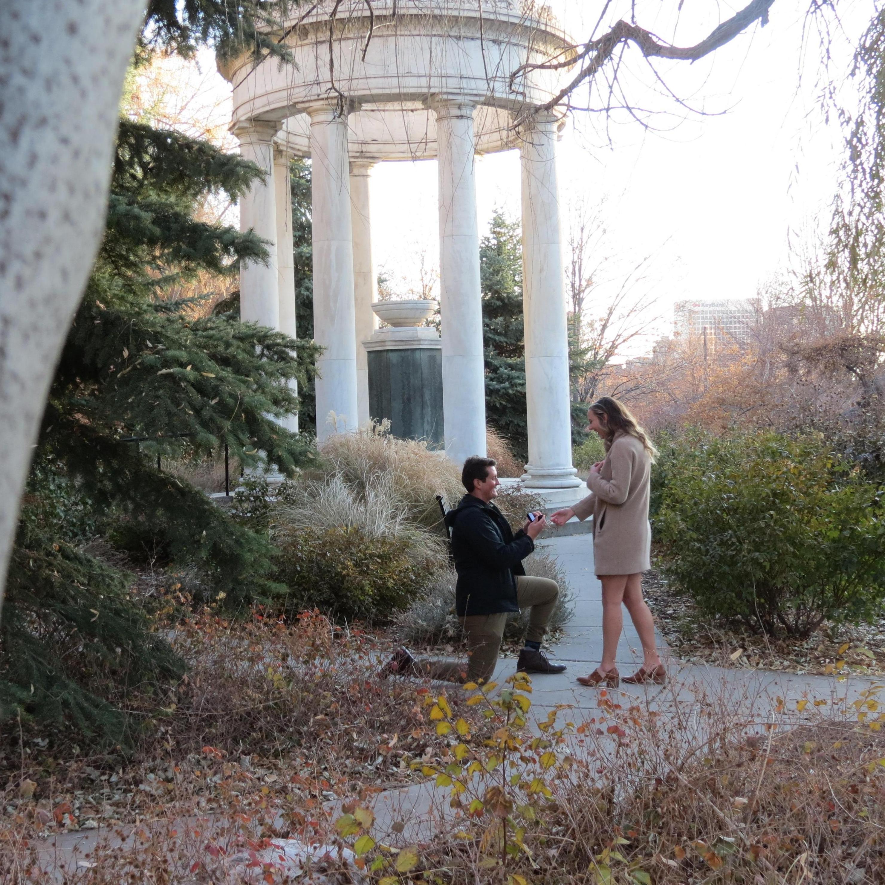 We got engaged November 21st, 2020!