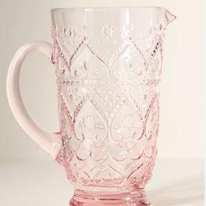 The Bombay Handblown Glass Pitcher