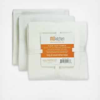 Flour Sack Towels, Set of 3