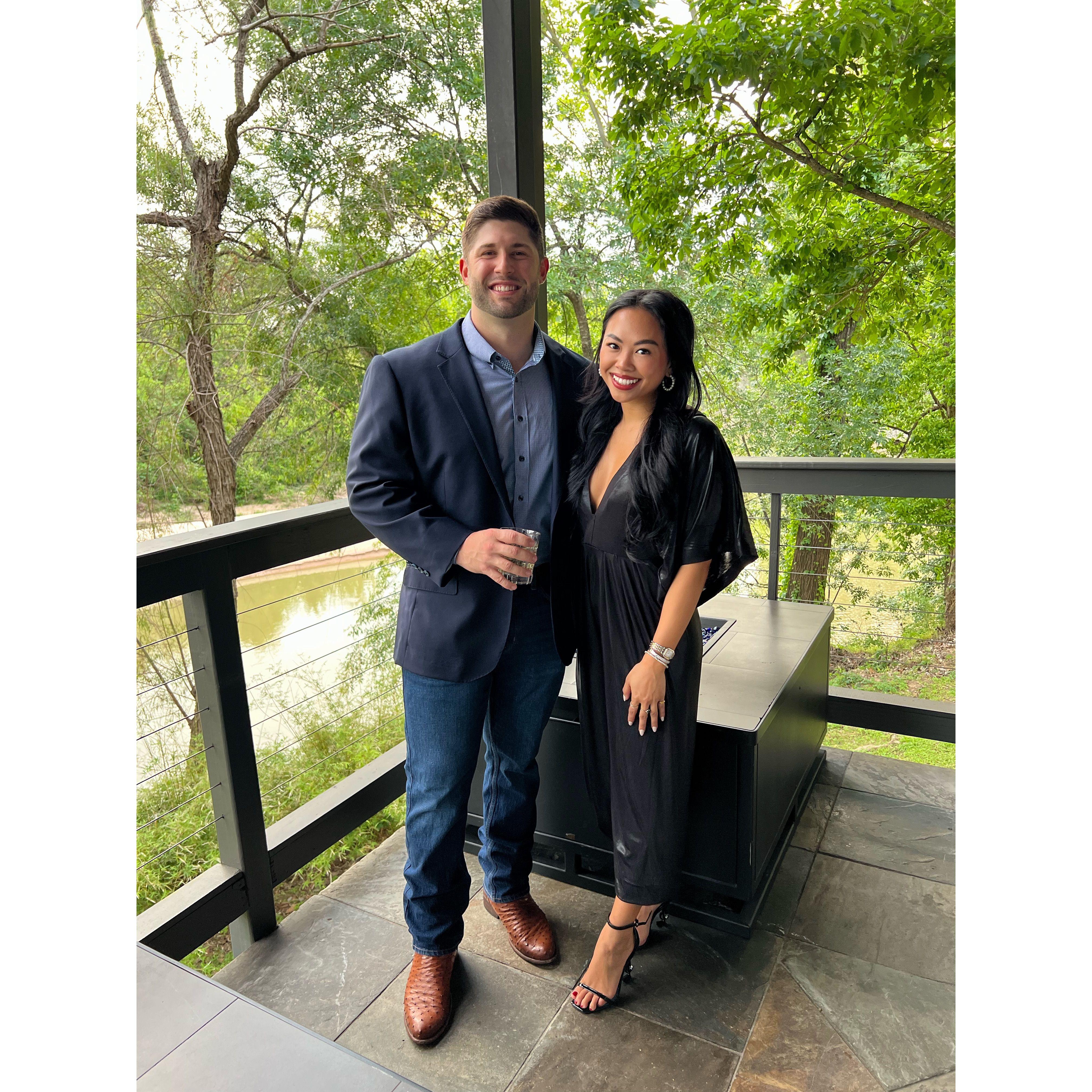 Forever Wedding Date - Our best friends rehearsal dinner!
