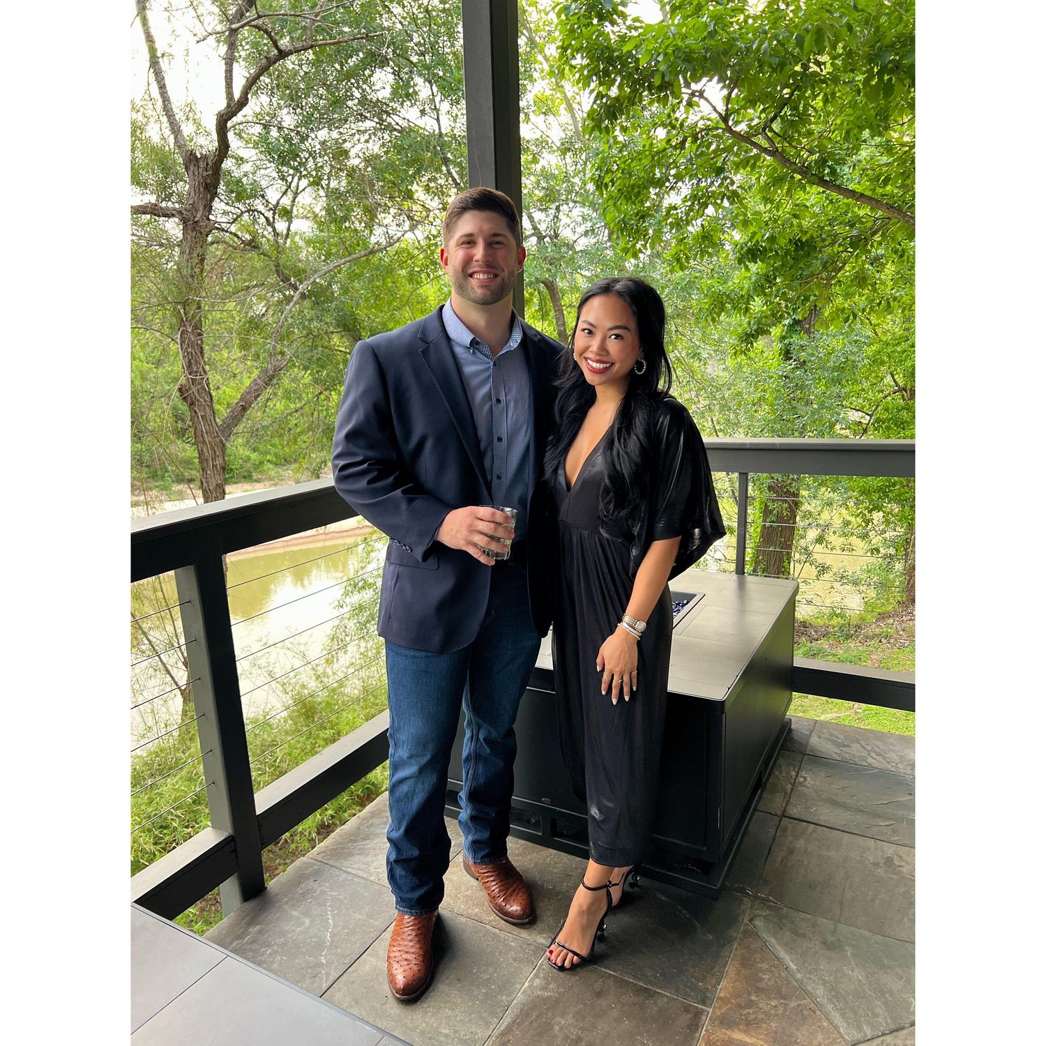Forever Wedding Date - Our best friends rehearsal dinner!