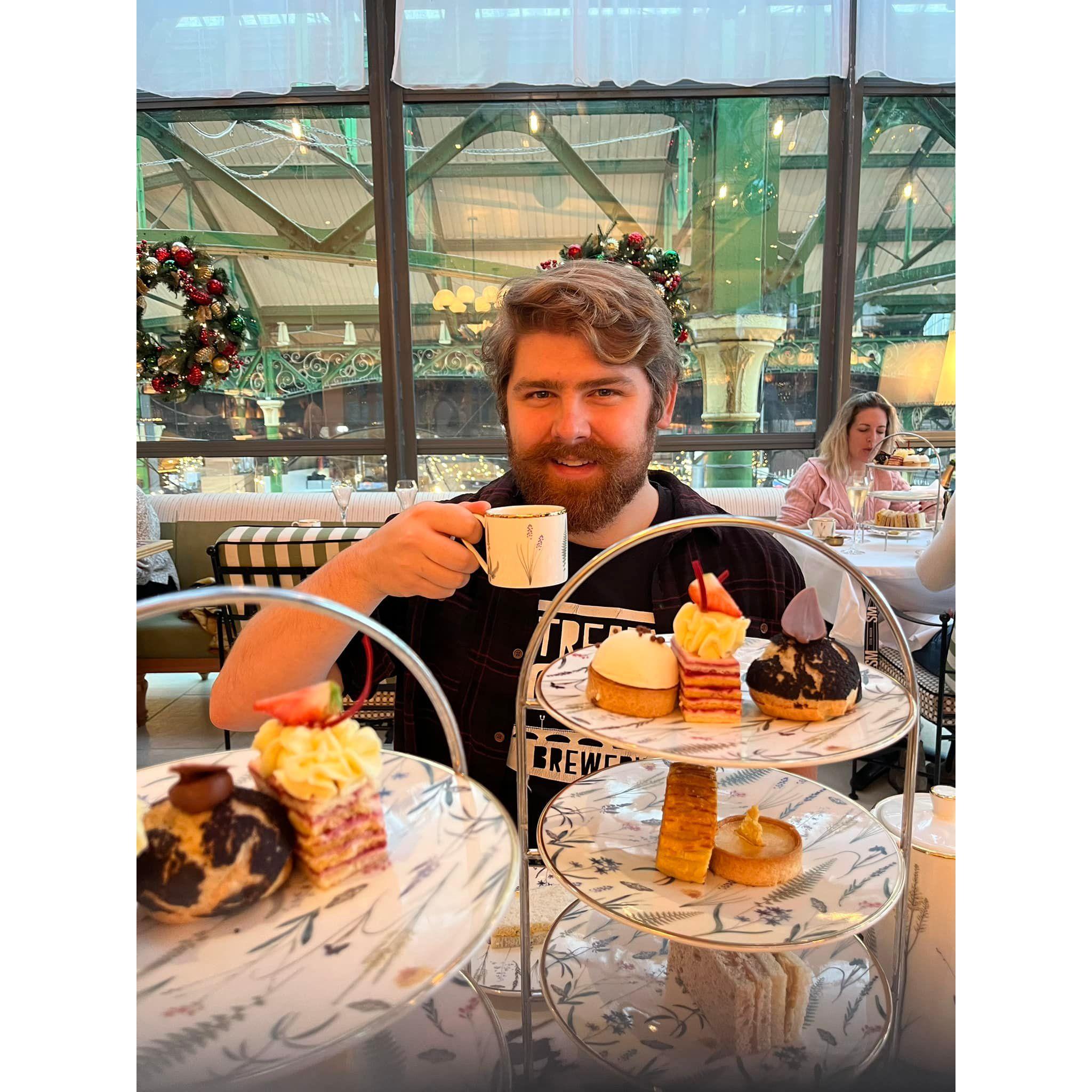 Afternoon tea in London