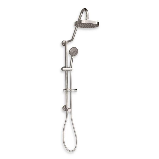 Pulse Kauai Rain Shower System in Brushed Nickel