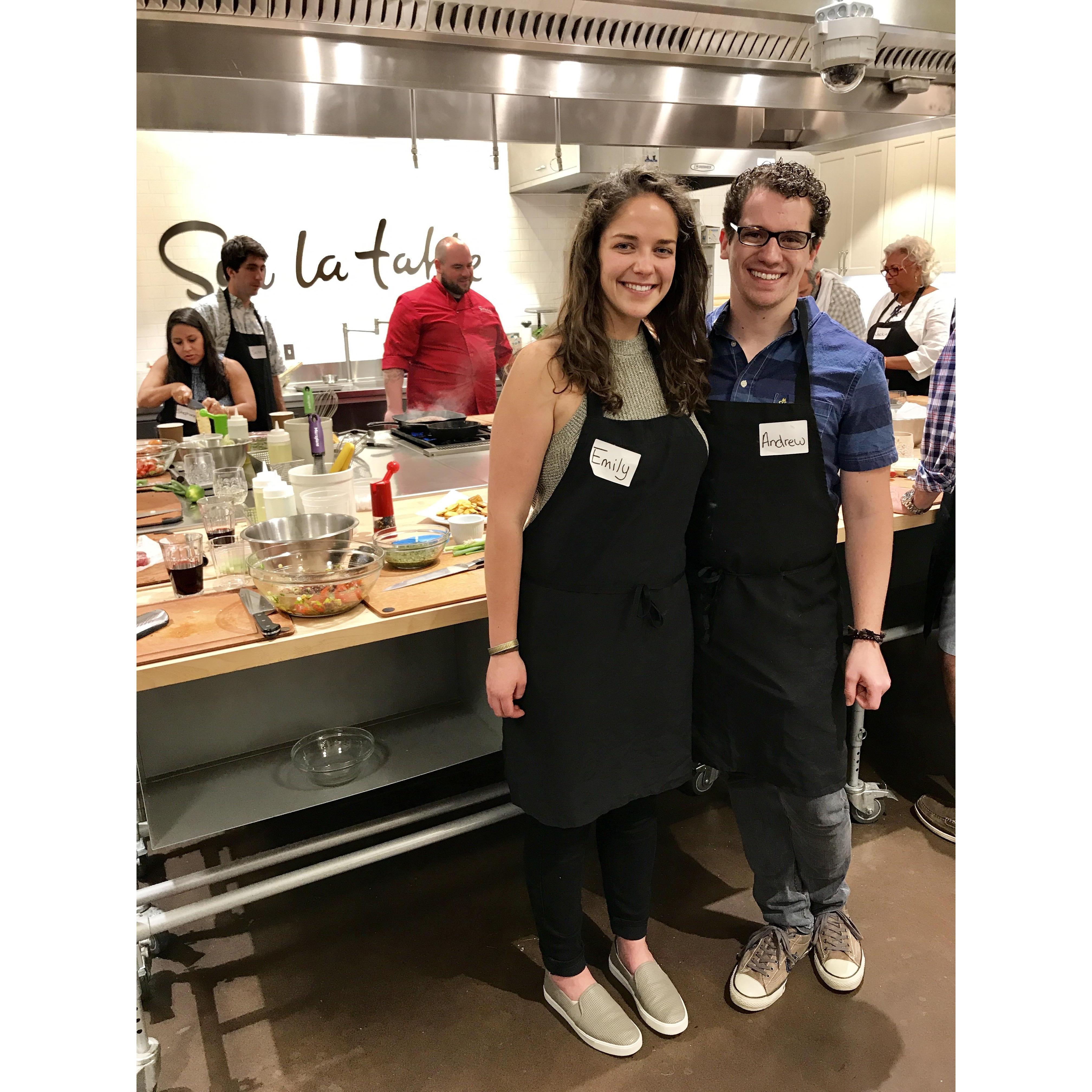 First Date - Cooking class on May 21, 2017!