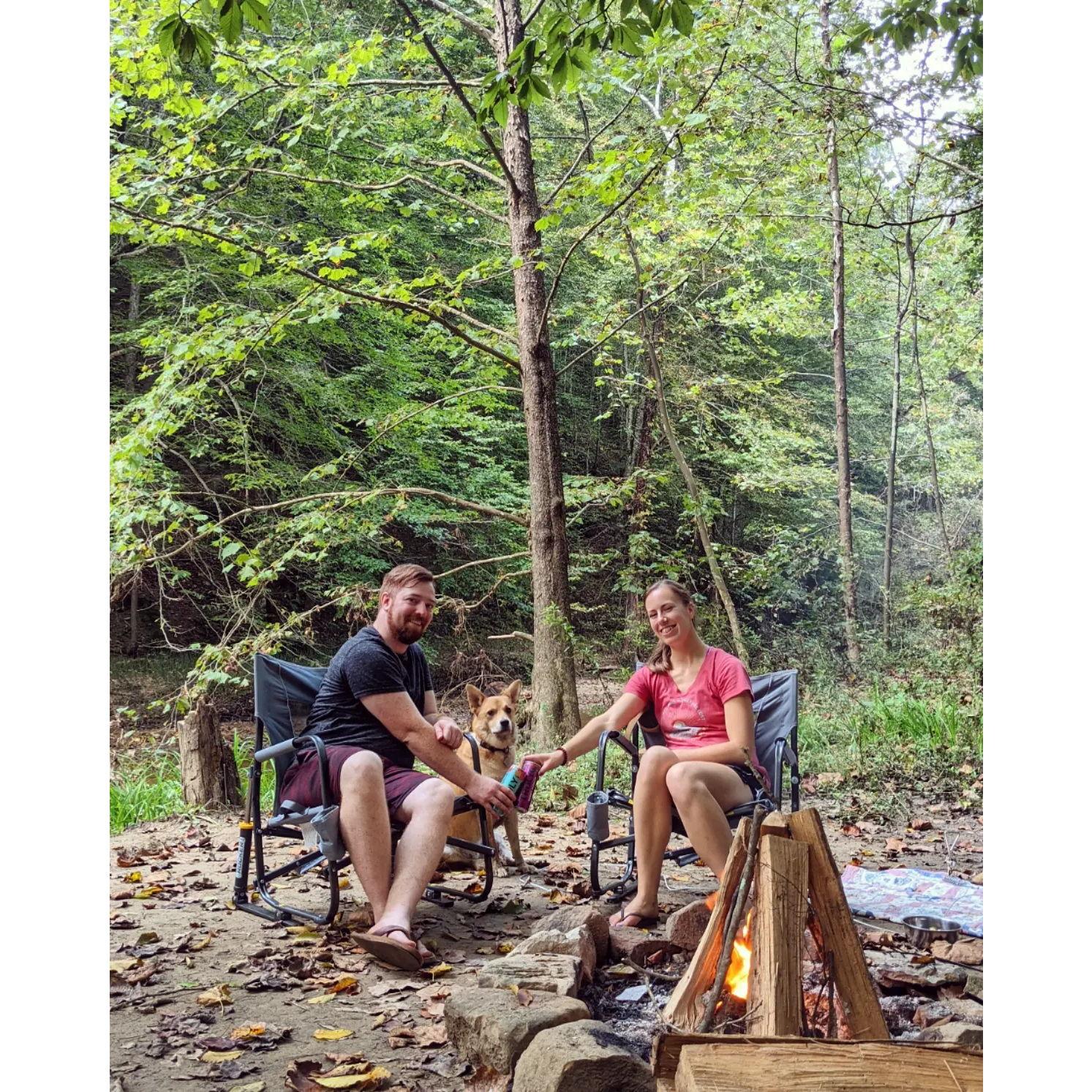 Another camping trip at Red River Gorge, October 2021