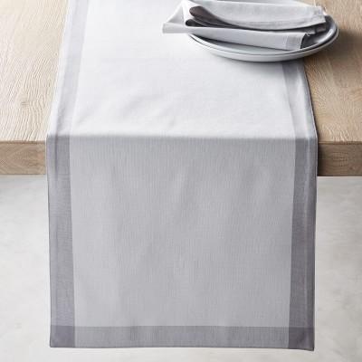 Classic Cotton Tonal Border Table Runner