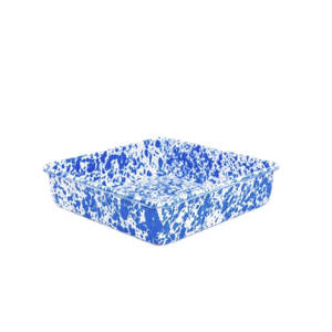 Crow Canyon Home Splatter Square Brownie Pan