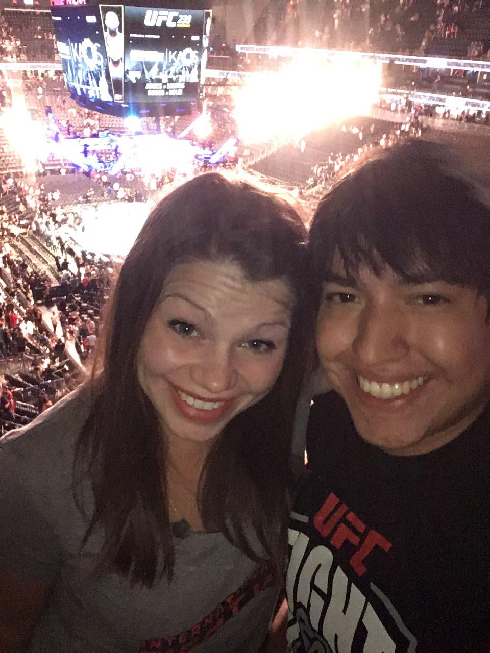 UFC for Andres’s 30th!