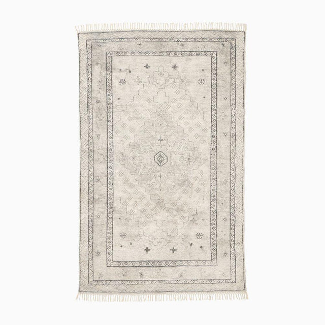 Azalea Reversible Persian Rug, Alabaster, 3x5
