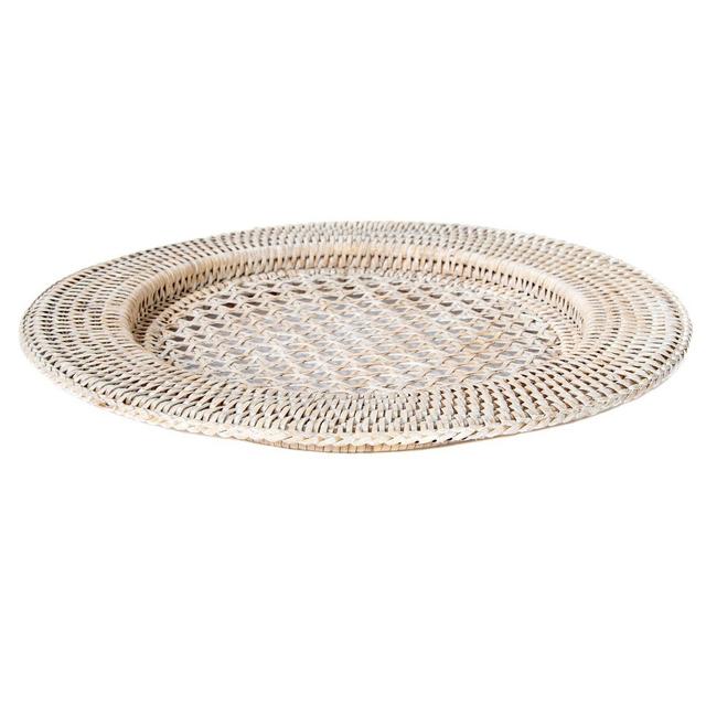 Artifacts Rattan Open Weave Charger