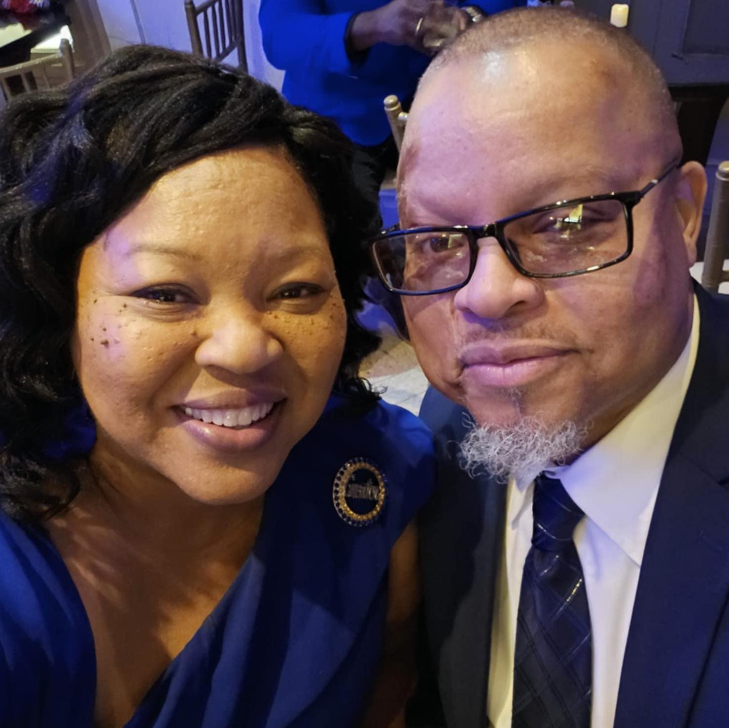 Celebrating the nuptials of my lil sis, Stacey! We're up next!